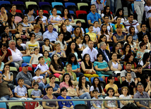 İdman gimnastikası üzrə fərdi çoxnövçülük yarışlarının final mərhələsi. Bakı, Azərbaycan, 18 iyun 2015